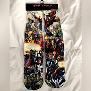 Marvel Comics Men's Socks - Multicolor